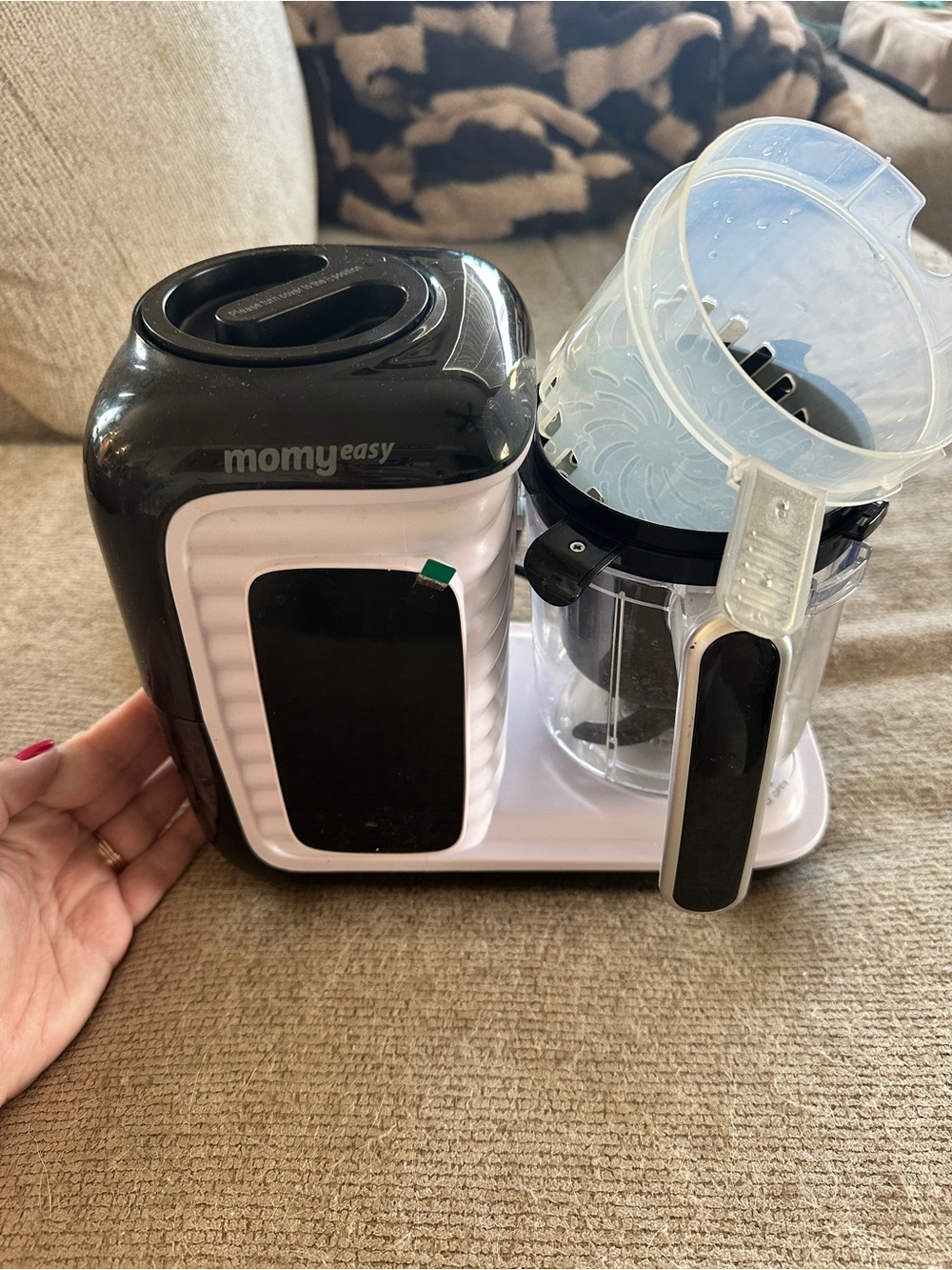 Momyeasy Baby Food Maker - Black & White